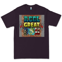 Plum reel great dad Premium Tee - HRA Design Shop