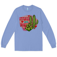 Colony Blue stuck on you cactus Long Sleeve Tee - JahusDesignShop