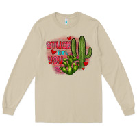 Mushroom stuck on you cactus Long Sleeve Tee - JahusDesignShop