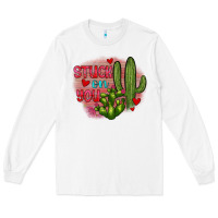 White stuck on you cactus Long Sleeve Tee - JahusDesignShop