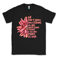 Black pink sunflower and cancer ribbon breast cancer Classic Tee - MaliasSmallBusiness