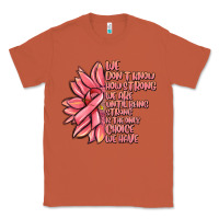 Copper pink sunflower and cancer ribbon breast cancer Classic Tee - MaliasSmallBusiness