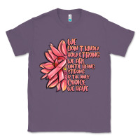Lavender pink sunflower and cancer ribbon breast cancer Classic Tee - MaliasSmallBusiness
