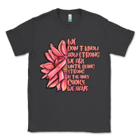 Smoke pink sunflower and cancer ribbon breast cancer Classic Tee - MaliasSmallBusiness