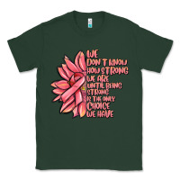 Sports Green pink sunflower and cancer ribbon breast cancer Classic Tee - MaliasSmallBusiness