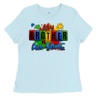 My Brother Is Ausome Autism Ladies Tee | Teevron