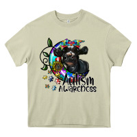 Mossy autism awareness Heavy Core Tee - SublimationCraftShop