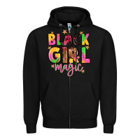 Black black girl magic Zipper Hoodie - Artiststas