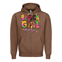 Chestnut black girl magic Zipper Hoodie - Artiststas
