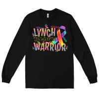Black lynch syndrome warrior Long Sleeve Tee - NancyCooperArtShop