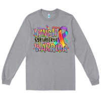 Heather Grey lynch syndrome warrior Long Sleeve Tee - NancyCooperArtShop