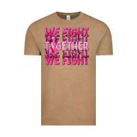 Vintage Coffee together we fight cancer Vintage Tee - NancyCooperArtShop