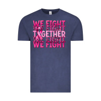 Vintage Denim together we fight cancer Vintage Tee - NancyCooperArtShop