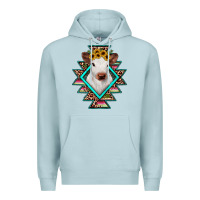 Blue Mist heifer cowhide aztec Premium Hoodie - JahusDesignShop