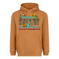 Meerkat Raised on Country and Sunshine Heavyweight Hoodie - texasbilliewilder