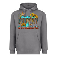 Storm Raised on Country and Sunshine Heavyweight Hoodie - texasbilliewilder
