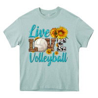 Arona live love volleyball Heavy Core Tee - HRA Design Shop