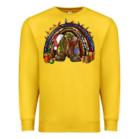 Lemon Army Christmas rainbow Premium Sweatshirt - NancyCooperArtShop