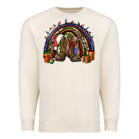 Sandshell Army Christmas rainbow Premium Sweatshirt - NancyCooperArtShop