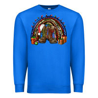 True Royal Army Christmas rainbow Premium Sweatshirt - NancyCooperArtShop