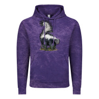 Cloud Purple skunk Vintage Hoodie - LillyAllenDesigns