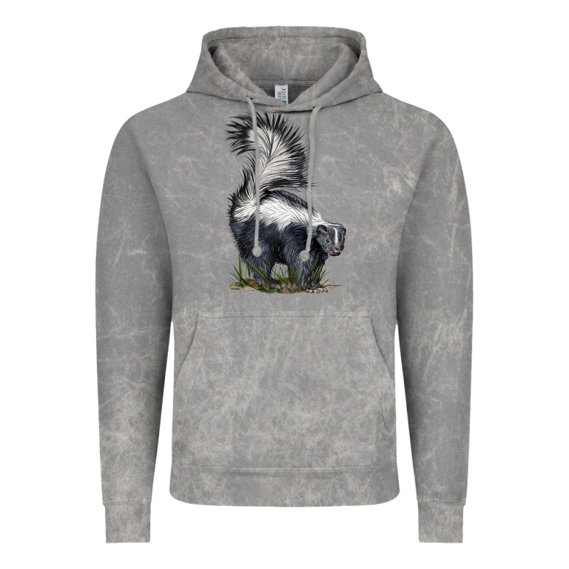Skunk Vintage Hoodie by LillyAllenDesigns | Teevron