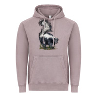 Vintage Zinc skunk Vintage Hoodie - LillyAllenDesigns