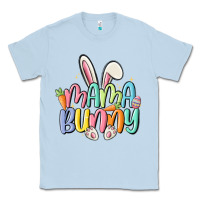 Dusty Blue mama bunny Classic Tee - MaliasSmallBusiness