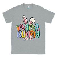 Heather Grey mama bunny Classic Tee - MaliasSmallBusiness