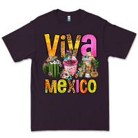 Plum viva mexico mexican coffee cups Premium Tee - FaDigitalArtStudio