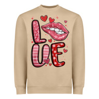 Mushroom western love lips Heavyweight Sweatshirt - MaliasSmallBusiness