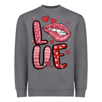 Storm western love lips Heavyweight Sweatshirt - MaliasSmallBusiness