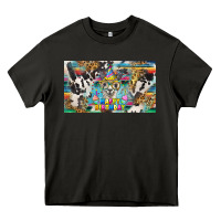 Asphalt happy birthday alpaca blue cup Heavy Core Tee - BarkalooDesign