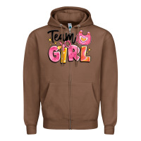 Chestnut team girl Zipper Hoodie - Artiststas
