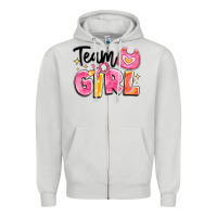 Dove Grey team girl Zipper Hoodie - Artiststas
