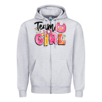 Heather Grey team girl Zipper Hoodie - Artiststas