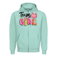Seafoam team girl Zipper Hoodie - Artiststas