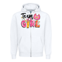 White team girl Zipper Hoodie - Artiststas