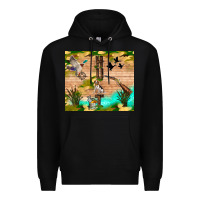Black hunting life Premium Hoodie - TumblerDesignByShophia