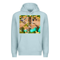 Blue Mist hunting life Premium Hoodie - TumblerDesignByShophia
