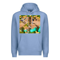 Colony Blue hunting life Premium Hoodie - TumblerDesignByShophia