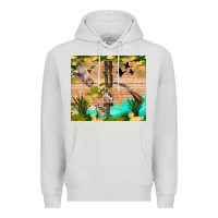 Dove Grey hunting life Premium Hoodie - TumblerDesignByShophia