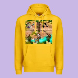 Hunting Life Premium Hoodie Designed By Tumblerdesignbyshophia