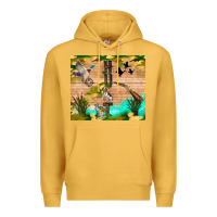 Mustard hunting life Premium Hoodie - TumblerDesignByShophia