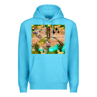 Ocean Blue hunting life Premium Hoodie - TumblerDesignByShophia