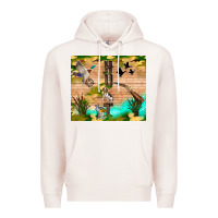 Pale Pink hunting life Premium Hoodie - TumblerDesignByShophia