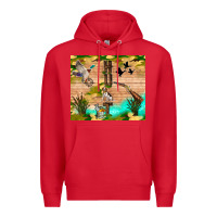 Red hunting life Premium Hoodie - TumblerDesignByShophia