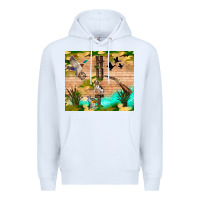 White hunting life Premium Hoodie - TumblerDesignByShophia