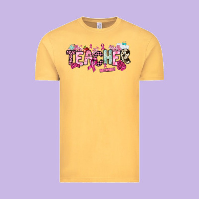 Cancer Awareness Teacher Vintage Tee Designed By Nancycooperartshop