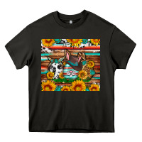 Asphalt Easter eggs sunflower gemstone tumbler Easter Day Heavy Core Tee - Neo Western